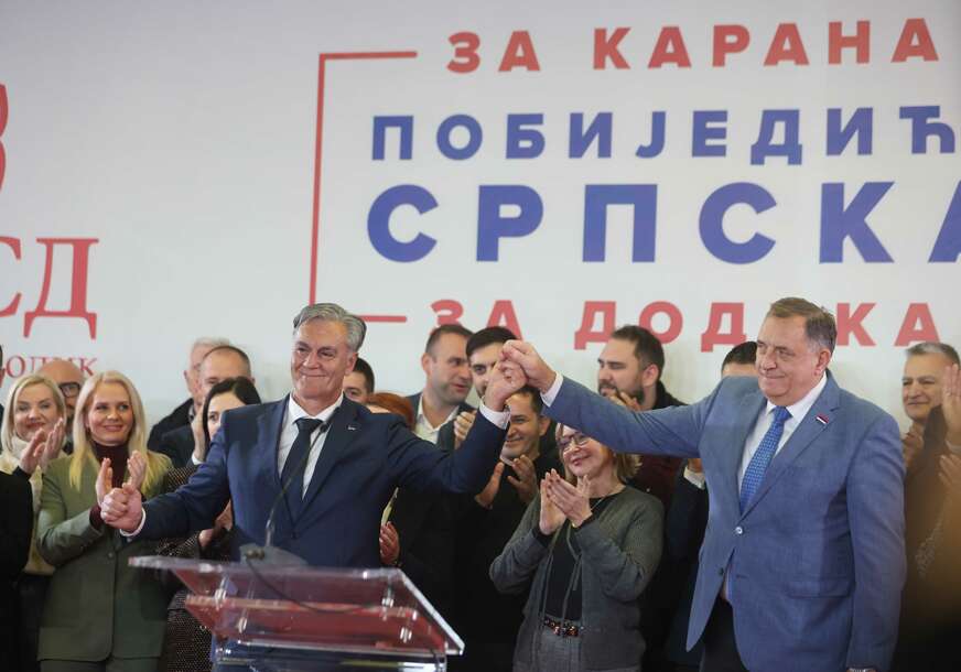 SNSD Milorad Dodik, Siniša Karan prijevremeni izbori RS