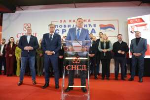 SNSD Milorad Dodik, Siniša Karan prijevremeni izbori RS