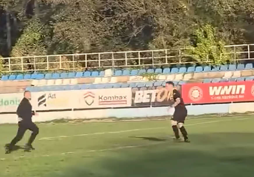 gledalac napada sudiju u Lukavcu
