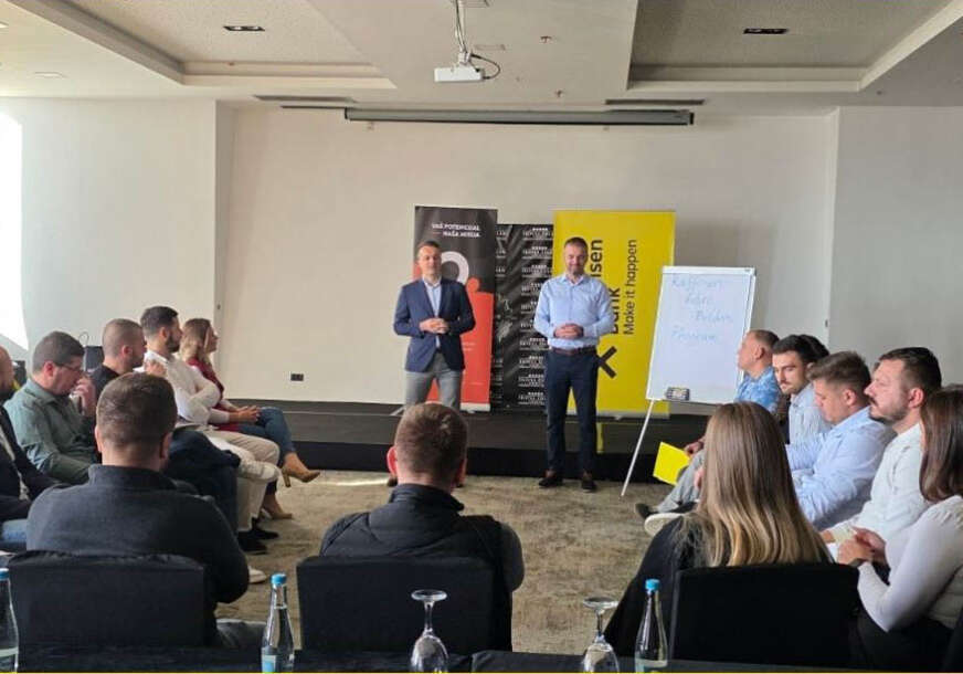 (FOTO) Uspješno realizovan: Prvi modul Raiffeisen Future Builders SME AKADEMIJE