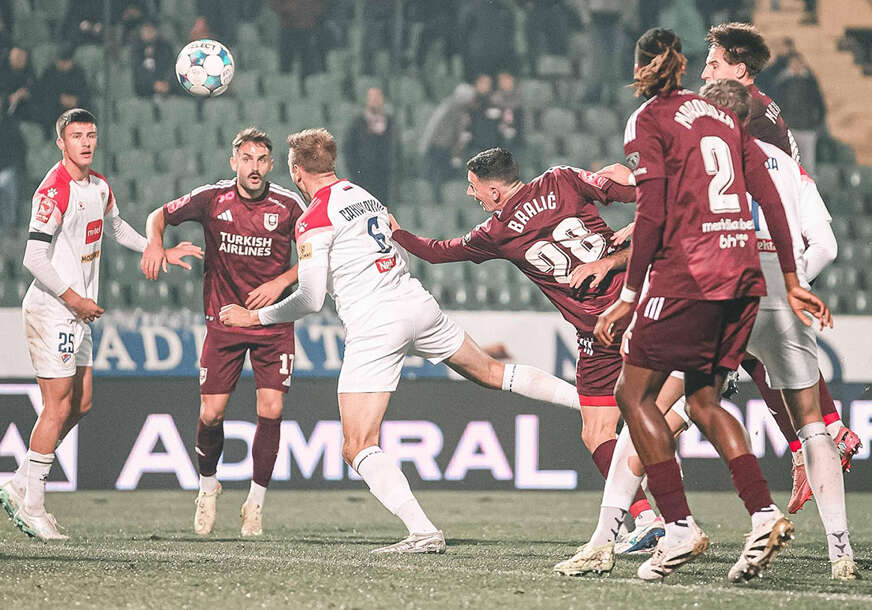 Bralić postiže gol protiv Borca