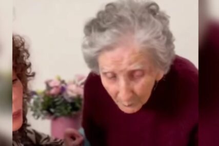 (VIDEO) U domu za stare vladala predivna atmosfera: Baka Branka proslavlja svoj 102. rođendan, svi prisutni joj priredili IZNENAĐENJE