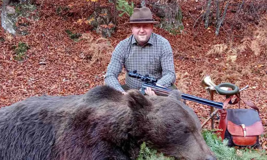 Nenad Šimić odstrijelio je kapitalnog mrkog medvjeda