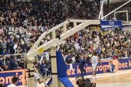 (VIDEO) Drama u Skenderiji: Tuča i neredi ispred tribine sa BH Fanatikosima