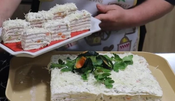 Slana rozen torta
