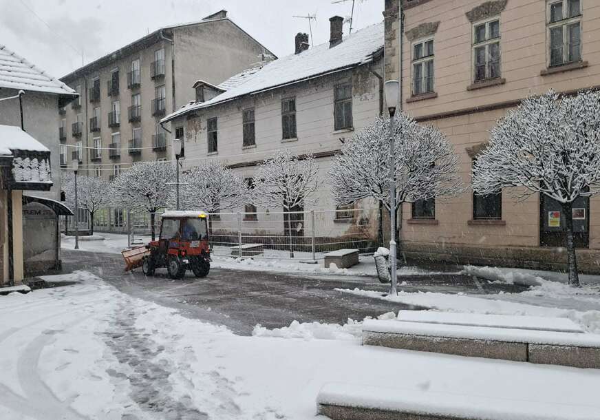 snijeg u novom gradu