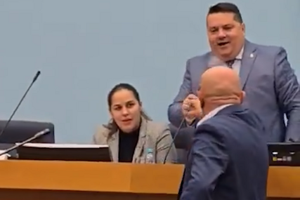 Haos na sjednici NSRS: Dončić gađao Stevandića i vikao mu „đubre jedno"