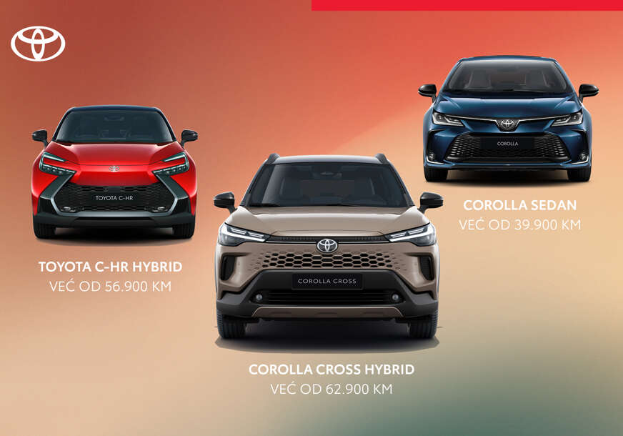 Simbol pouzdanosti i kvaliteta: Postoji TOYOTA za SVAKOGA