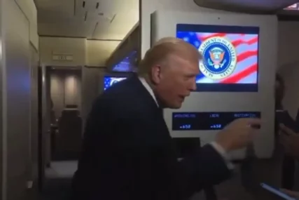 (VIDEO) „Tiho, tiho, prase“ Tramp napravio NEVIĐENI SKANDAL, vrijeđao novinarku zbog pitanja o Epstajnu