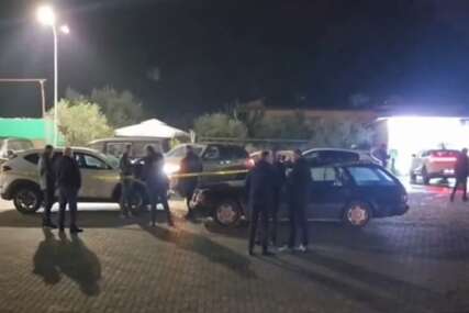 (VIDEO) POGOĐEN SA 2 HICA U GLAVU Ubijen poznati albanski biznismen, napadači ga sačekali pored benzinske pumpe