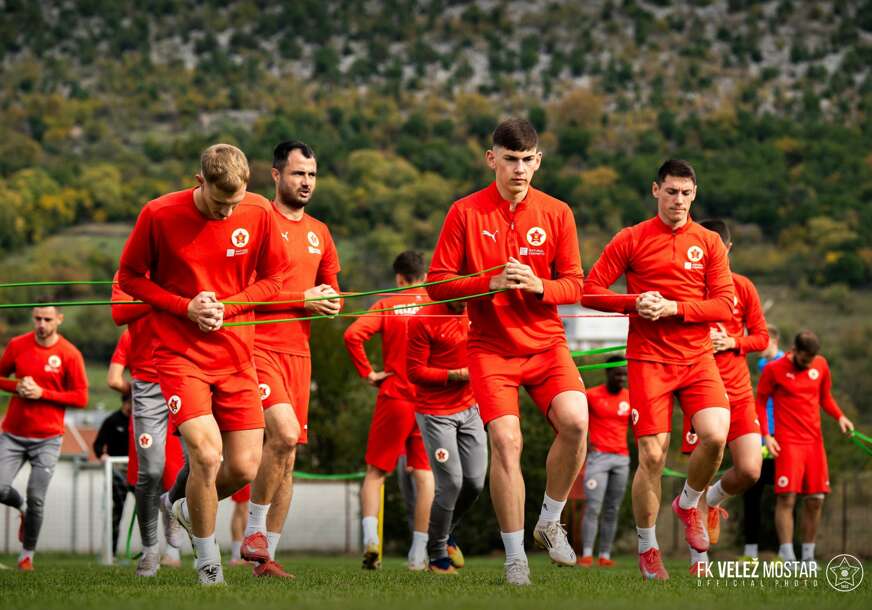 trening fudbalera Veleža