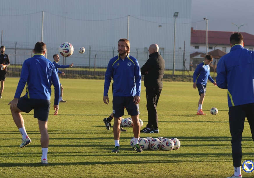 trening fudbalera BiH