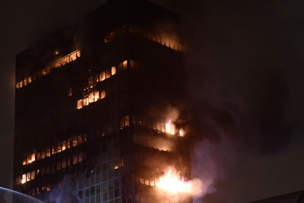 (VIDEO, FOTO) 100 VATROGASACA GASI POŽAR Gori soliter u Zagrebu, istažuje se uzrok buktinje