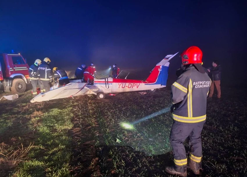 Srušio se avion kod Subotice