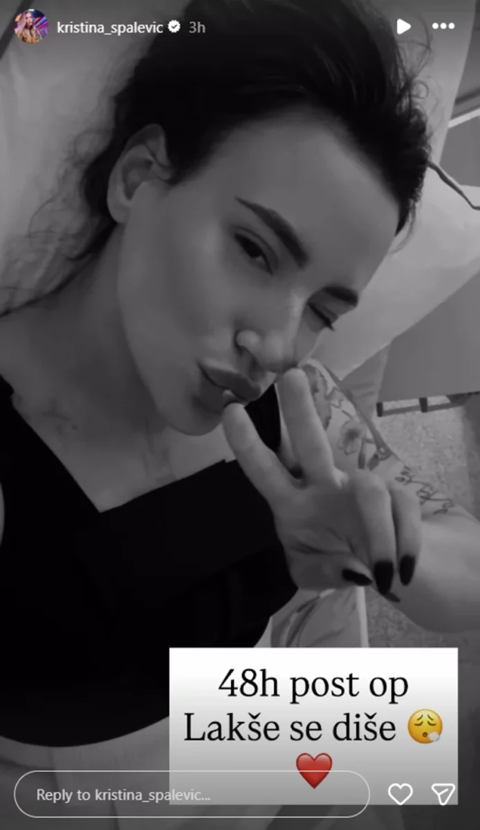 FOTO: KRISTINA_SPALEVIC/INSTAGRAM/SCREENSHOT