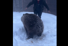 (VIDEO) Nevjerovatne scene stižu iz Doboja: Dok se Maša izležava, Ljubica se prepustila ZIMSKIM RADOSTIMA
