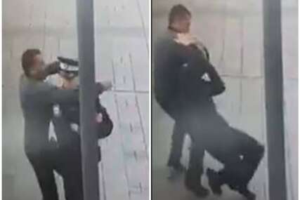 Drama pred Palatom: Muškarac brutalno napao policajca ispred sjedišta Predsjednika Republike, to bi se moglo opet desiti