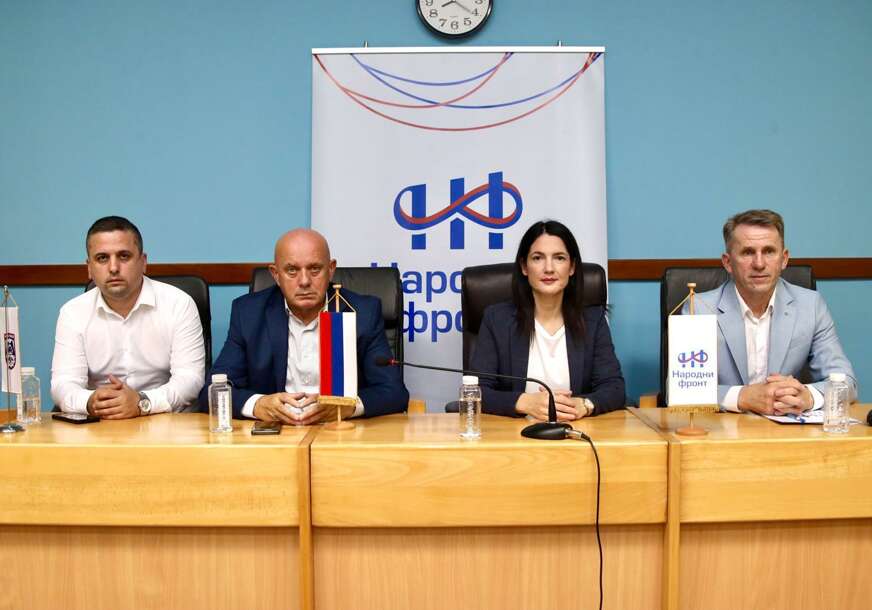 (VIDEO, FOTO) "Izdali su NACIONALNE INTERESE" Iz Narodnog fronta poručuju da su Milorad Dodik i SNSD kapitulirali