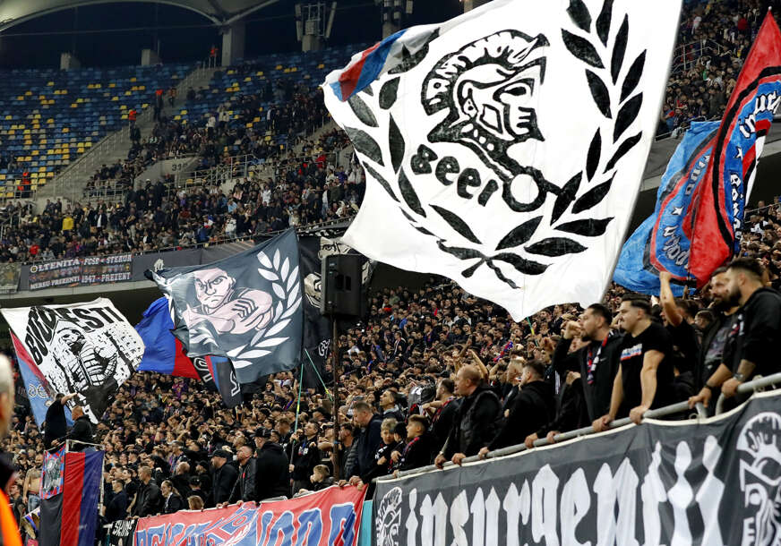navijači bukureštanskog FCSB