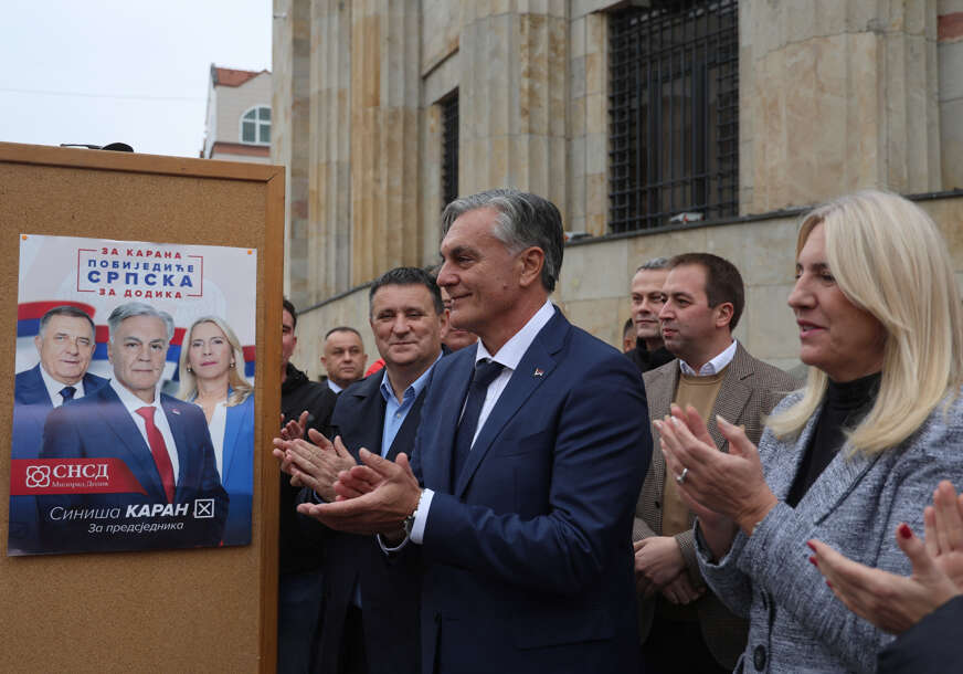 počela kampanja za vanredne izbore , siniša karan 