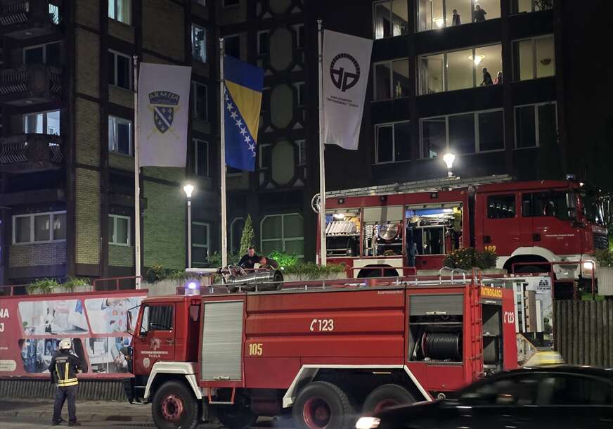 požar u Domu penzionera u Tuzli
