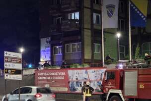 požar u Domu penzionera u Tuzli