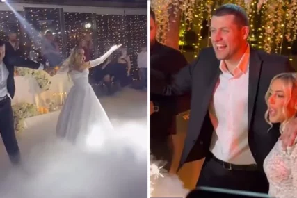 (FOTO) Bajkovita vjenčanica, SVE PRIŠTI OD EMOCIJA: Udala se takmičarka "Zvezda Granda" koja je zbog ljubavi napustila takmičenje, a njemu je rekla "da"
