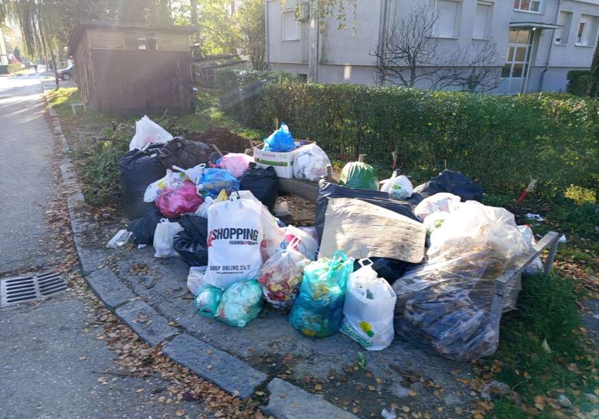 Smeće, Njegoševa ulica, Nova Varoš 