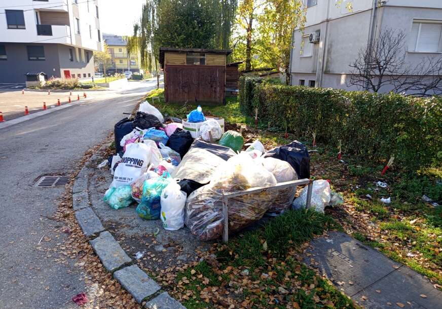Smeće, Njegoševa ulica, Nova Varoš 