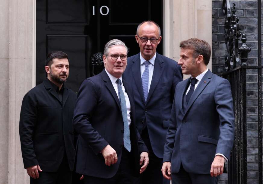 I London "pogođen" ratom: Završen sastanak evropskih lidera sa Zelenskim, glavna tema bio američki plan i kako ga dopuniti