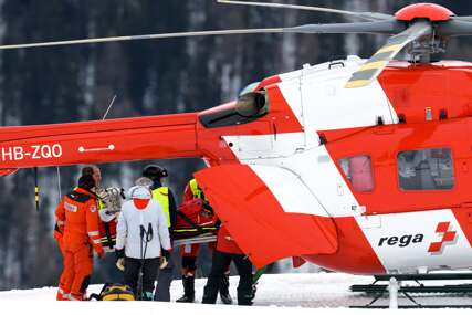 (FOTO) Evakuisana helikopterom: Olimpijska šampionka se tokom treninga zakucala u ogradu brzinom od 110 km/h