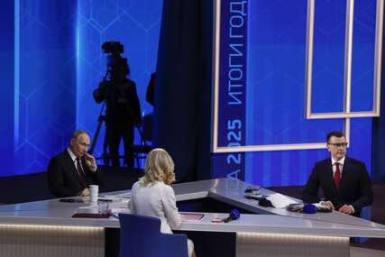 PUTINU ZA SVE KRIV ZAPAD Konferencija trajala više od 4 sata, pale i prijetnje "Biće ozbiljnih posljedica"