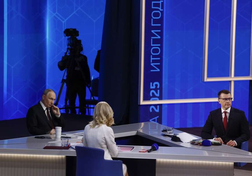 PUTINU ZA SVE KRIV ZAPAD Konferencija trajala više od 4 sata, pale i prijetnje "Biće ozbiljnih posljedica"