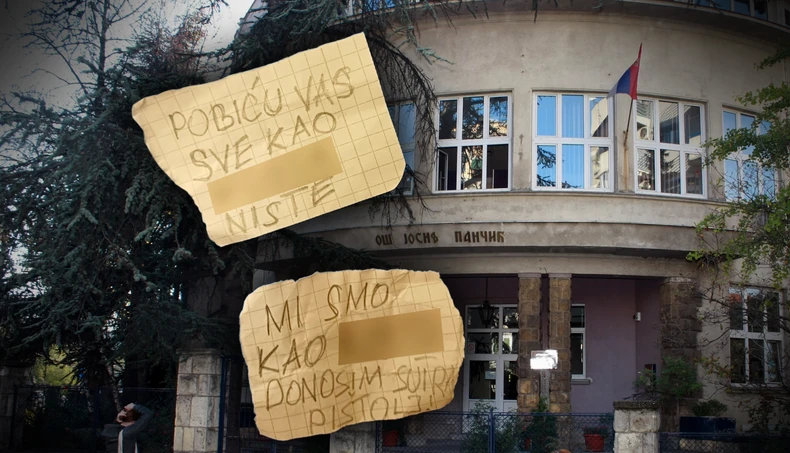 (FOTO) "Donosim sutra pištolj" Nove PRIJETNJE DJECI ispisane na papirićima, spominje se i ime dječaka ubice iz "Ribnikara"