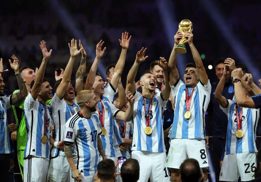 fudbaleri Argentine slave pobjedu u finalu Mundijala 2022