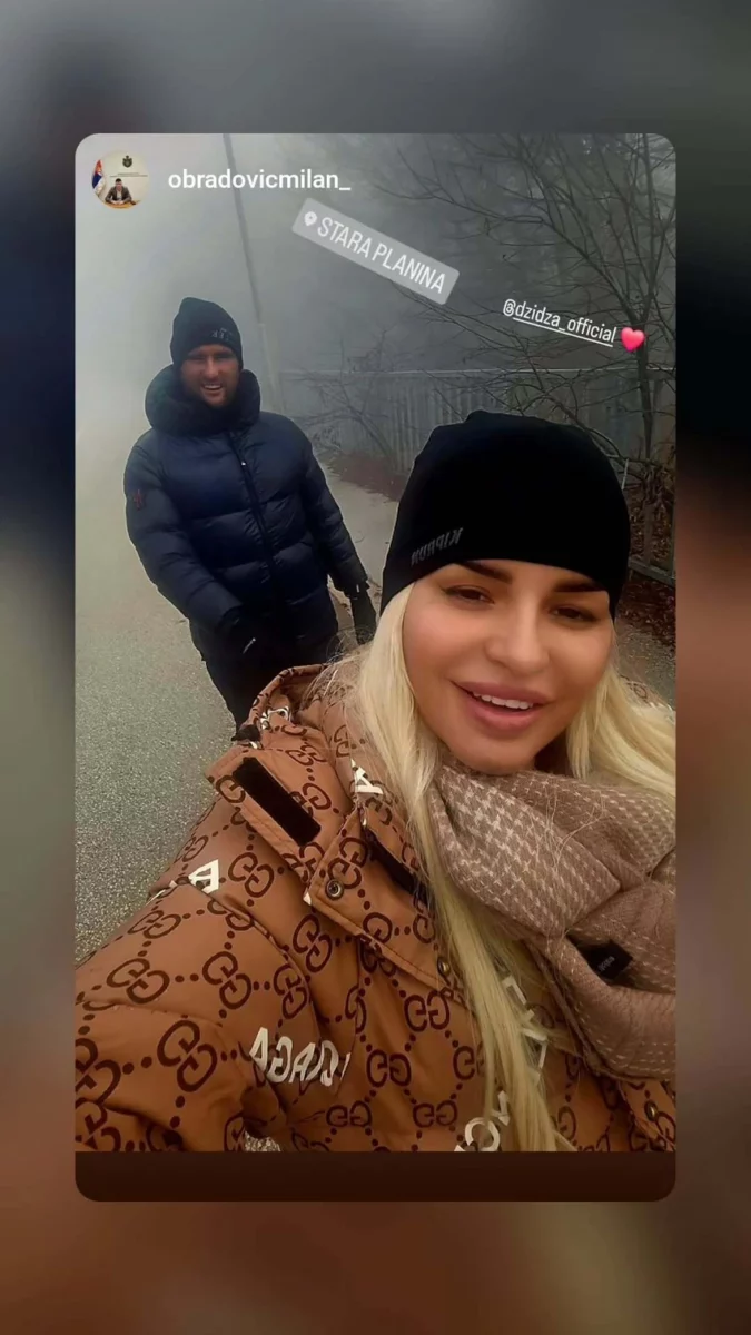 Aleksandra Stojković Džidža sa dečkom