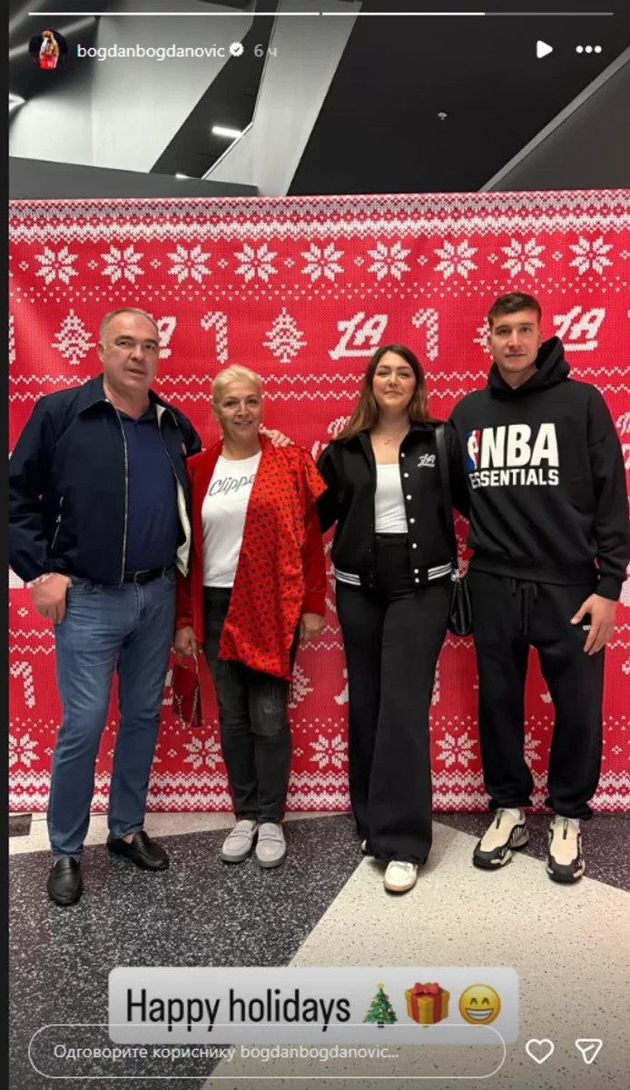 FOTO: BOGDANBOGDANOVIC/INSTAGRAM/SCREENSHOT