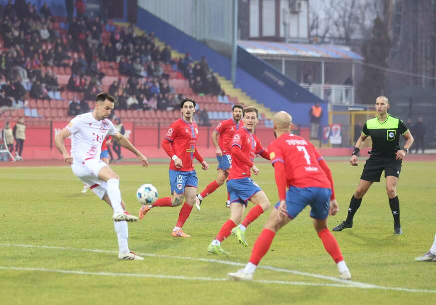 (FOTO) Zrinjski ostao bez Bilbije: Borac i Zrinjski prvo poluvrijeme odigrali bez golova