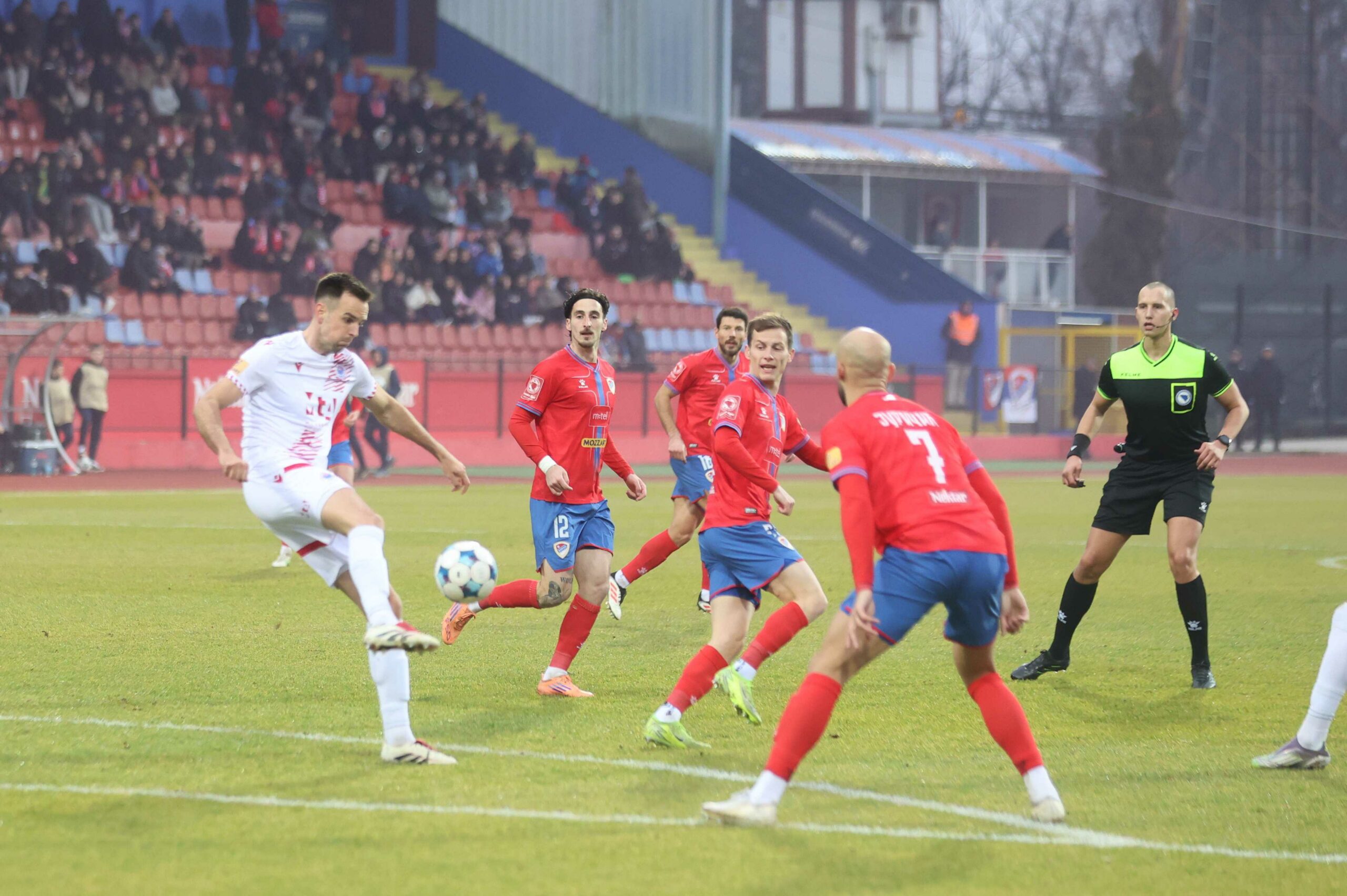 Borac i Zrinjski prvo poluvrijeme odigrali bez golova