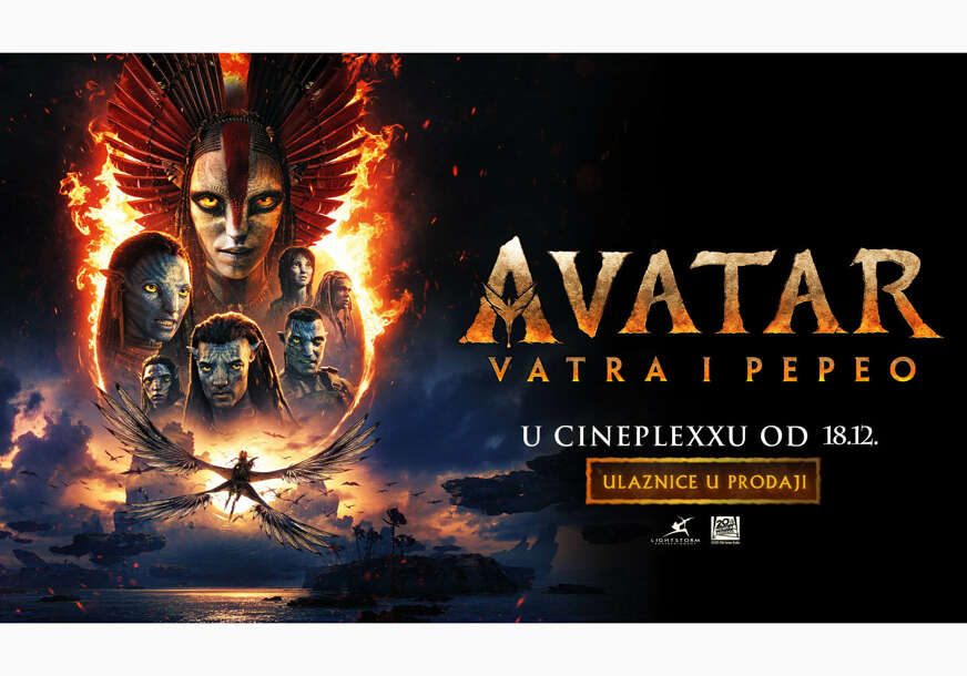 (VIDEO, FOTO) Povratak na Pandoru: „Avatar: Vatra i pepeo“ donosi spektakl u Cineplexx Palas