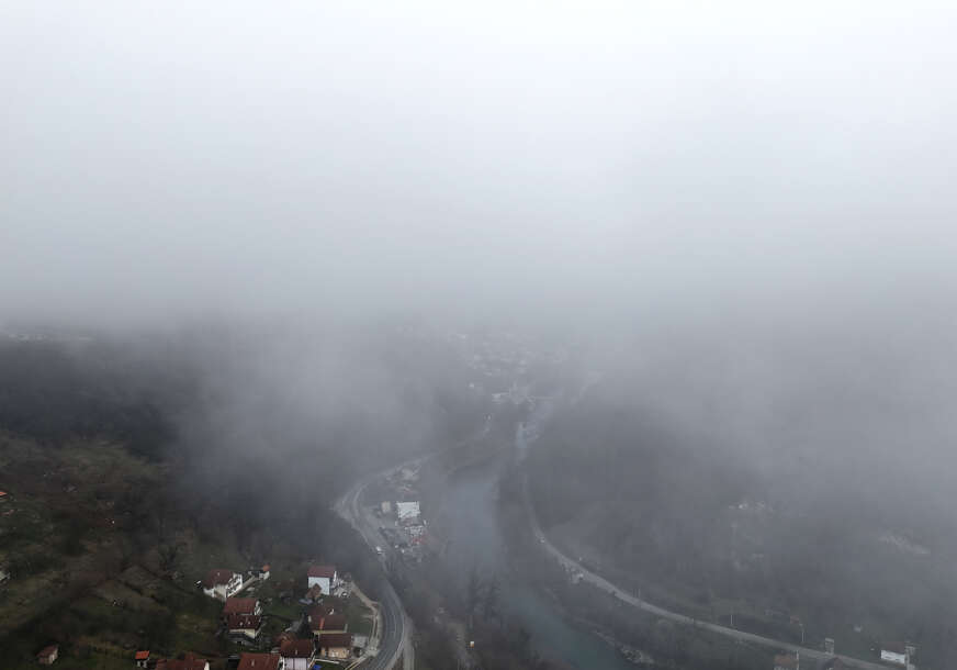 zagađenje vazduha u banjaluci , smog , magla 