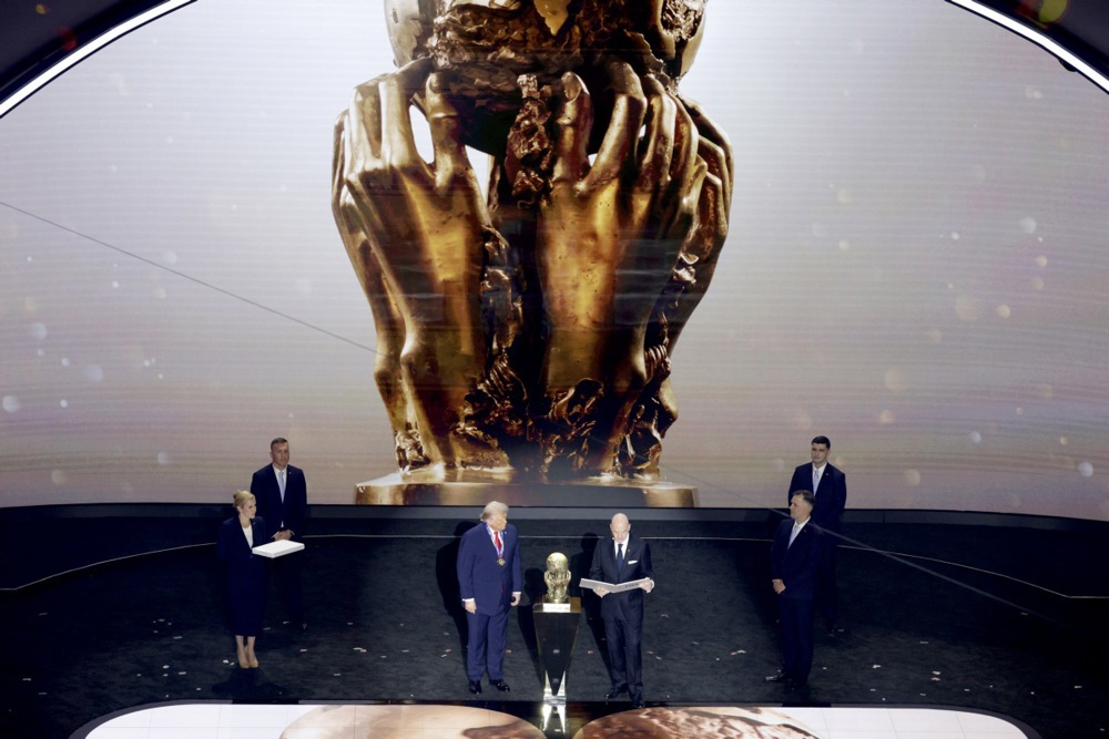 Tramp dobio nagradu za mir