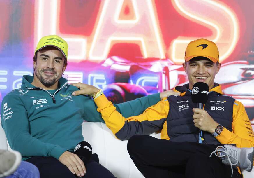 Fernando Alonso i Lando Noris