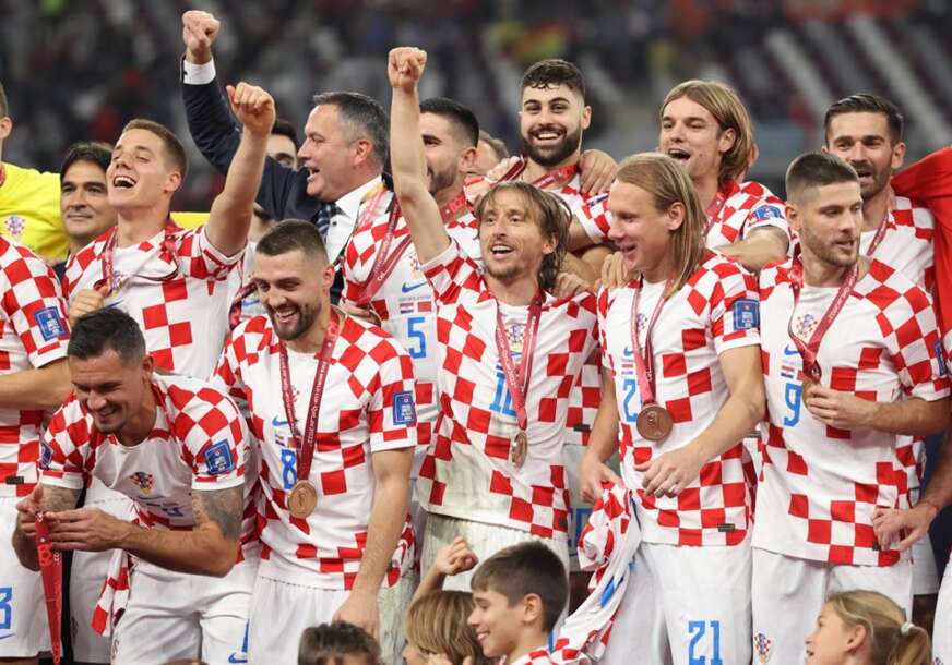 fudbaleri hrvatske bronzani na Mundijalu 2022. godine