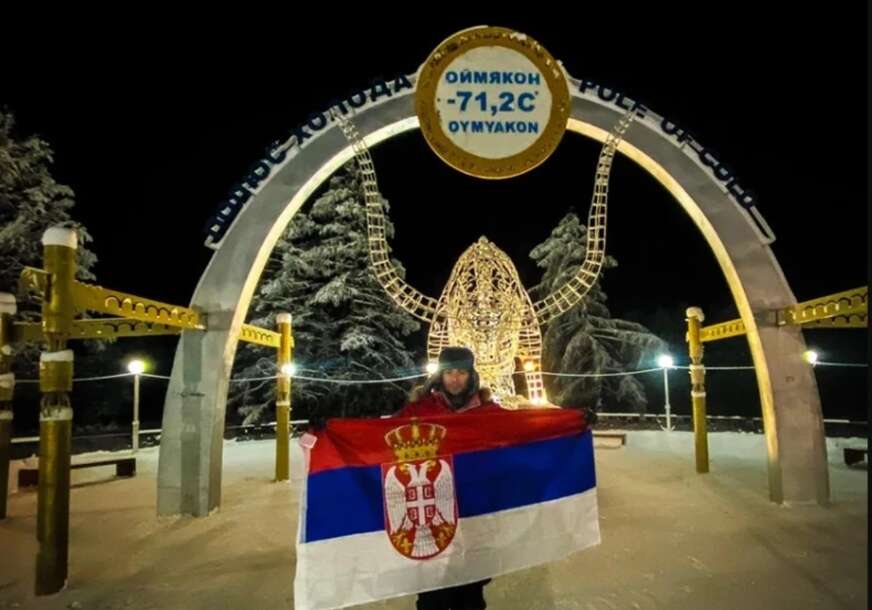 (VIDEO, FOTO) "Dočekalo me je -54 STEPENA" Iv je prvi Srbin u NAJHLADNIJEM MJESTU NA SVIJETU, a od njegove priče zima se uvlači pod kožu