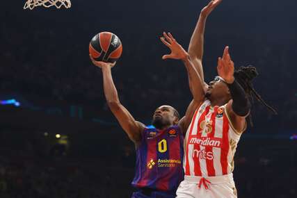 Kevin Panter u meču protiv Zvezde