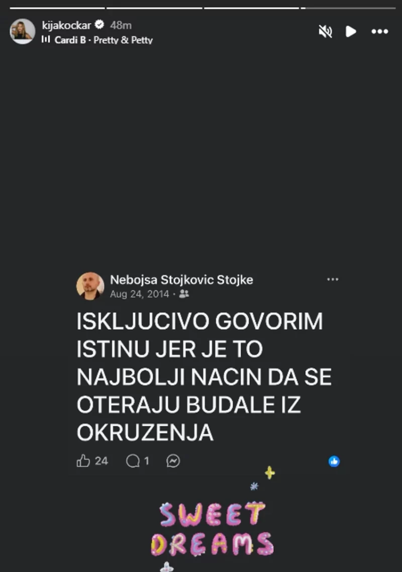 FOTO: KIJAKOCKAR / INSTAGRAM/SCREENSHOT