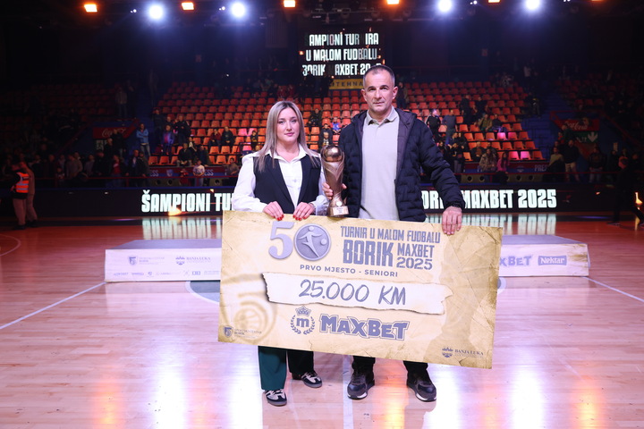 (FOTO) Jubilarni turnir „Borik MaxBet 2025“ završen trijumfom ekipe Montinga