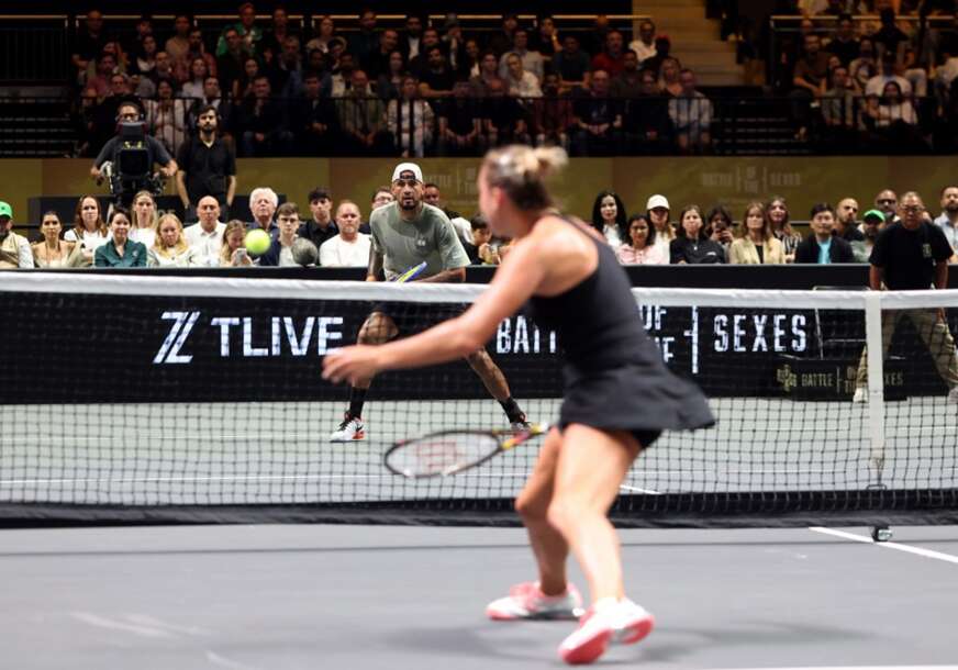 Nik Kirjos i Arina Sabalenka u Bitki polova