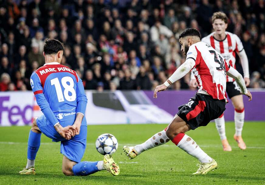 detalj sa utakmice PSV - Atletiko Madrid